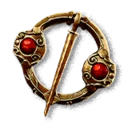 Ruby Brooch
