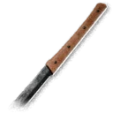 Solid Battle Billhook weapon render