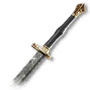 Burnished Long Falchion in The Blood of Dawnwalker