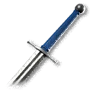 Sky-Hued Long Baselard in The Blood of Dawnwalker