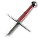 Artisan's Red Longsword in The Blood of Dawnwalker