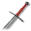 Redbound Simple Falchion in The Blood of Dawnwalker