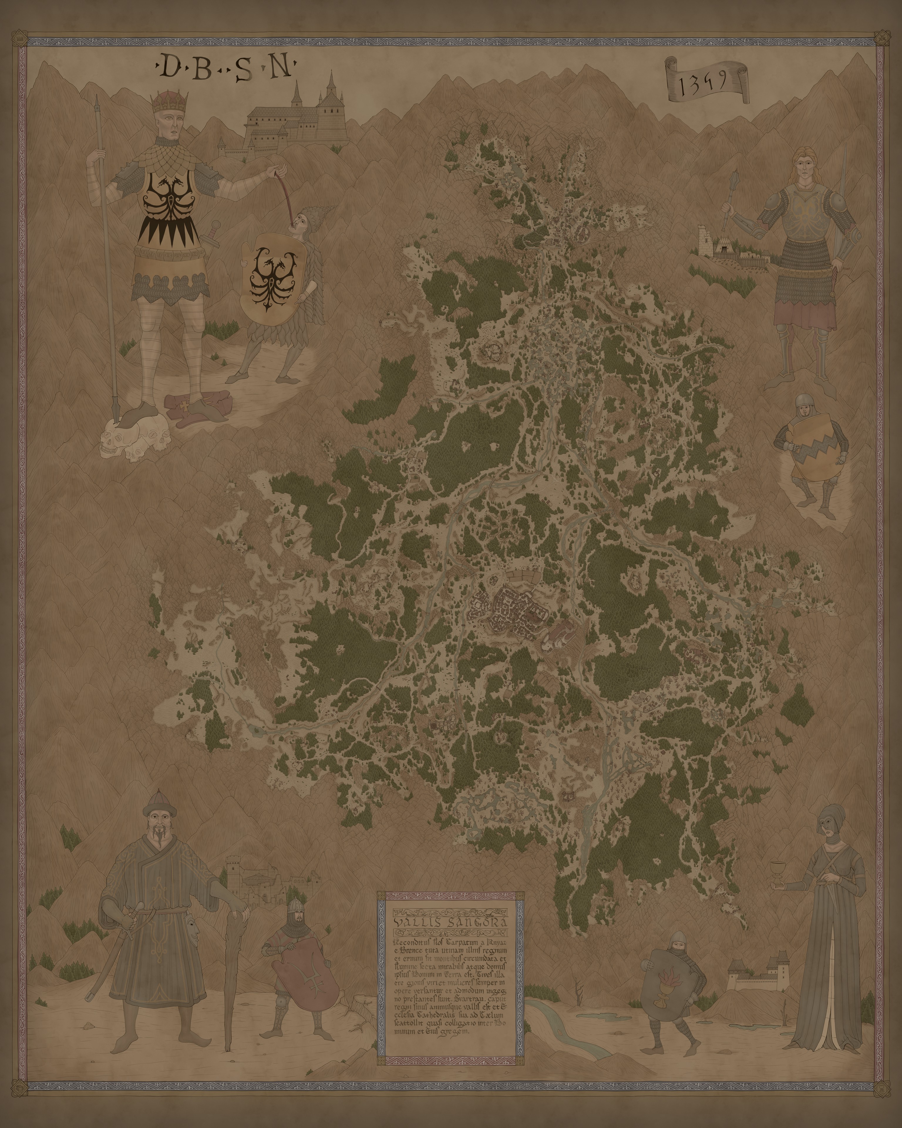 Static preview of the world map